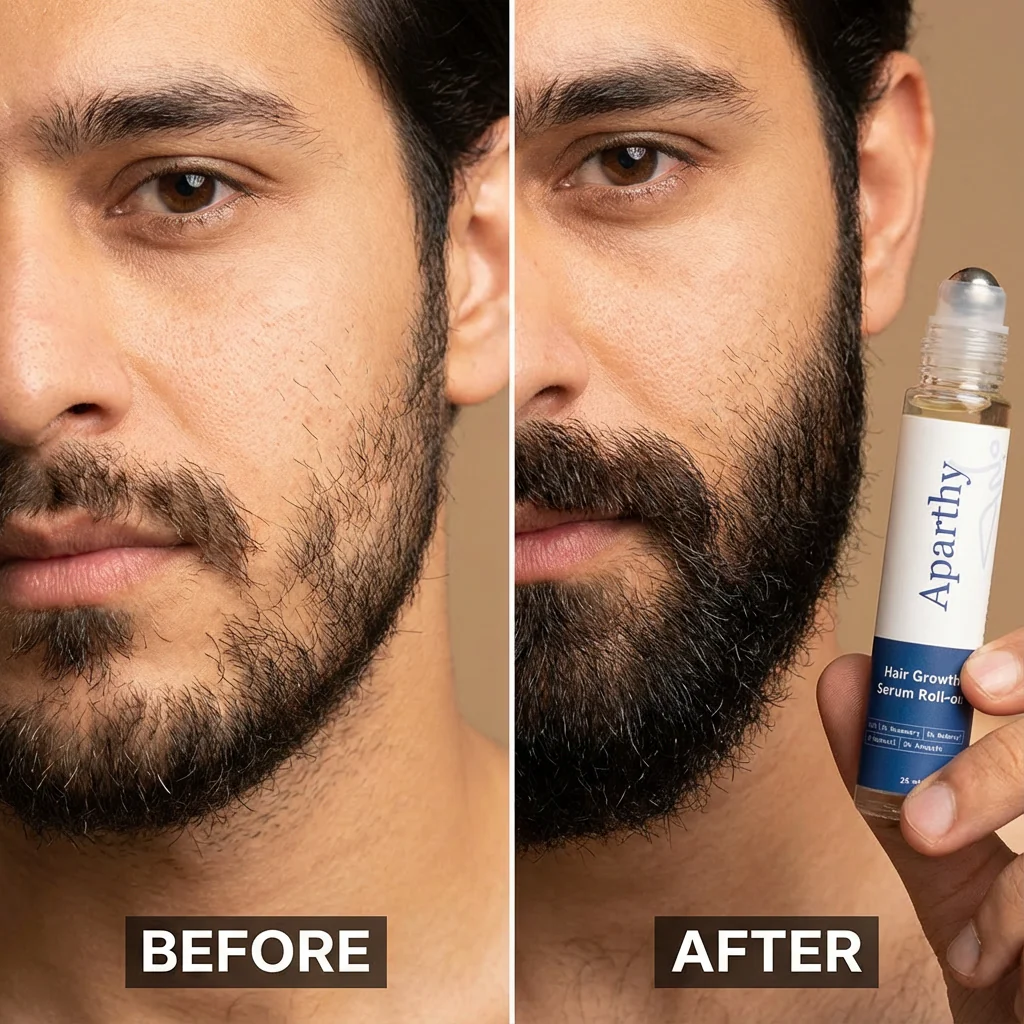 Aparthy Beard Growth Roll on Serum - Image 3